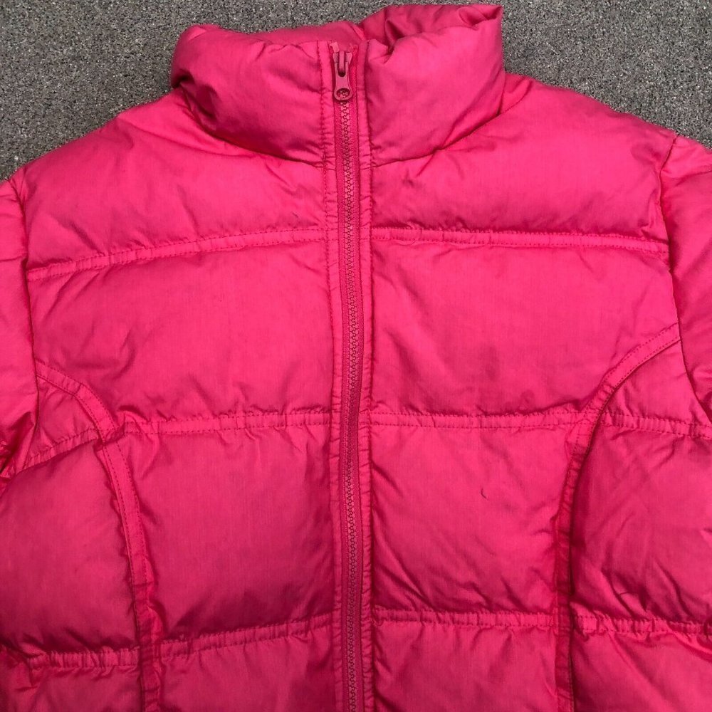 AVALANCHE Down Feather Jacket Women's SMALL Winter Puffer Full Zip Pink Snow - Picture 7 of 7